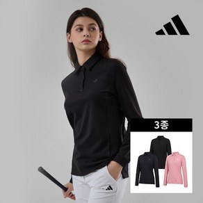 [ 깜짝4만원 쿠폰 ] ADIDAS GOLF 24FW 여성 카라티 3종