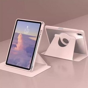 회전 케이스 삼성 갤럭시 탭 S9 FE 플러스 + 12.4 8.7 S6Lite 아크릴 지지대 스탠드 태블릿 커버, [01] Tab S7 Tab S8 11, 05 pink