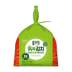 생산직송 풀무원 톡톡김치 전라도식 포기배추김치 10kg, 1개