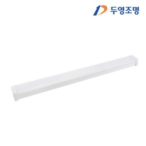 두영 LED 고정형 주차장 조명 일자등 50W 1200mm, 단일색상+주광색, 1개