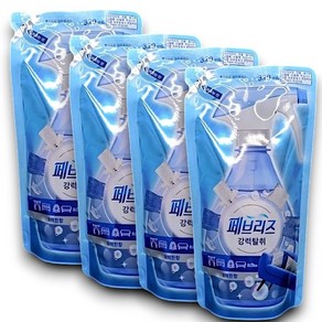 페브리즈 상쾌한향 섬유탈취제 리필, 320ml, 4개