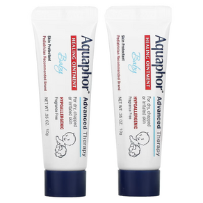 아쿠아퍼 Aquaphor 베이비 치유 연고 크림 10g 2개