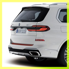 BMW X7 페이스리프트 트렁크리드 생활보호 PPF 기스방지, 1개