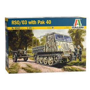 이타레리 프라모델밀리터리 [IT6563S] ITALERI 1/35 RSO / 03 (PAK 40 포함), 1개