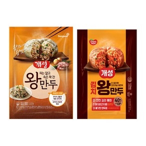 [기획] 동원 개성 왕만두 2.24kg+개성 김치왕만두 1.2kg, 1개, 상세 설명 참조, 상세 설명 참조