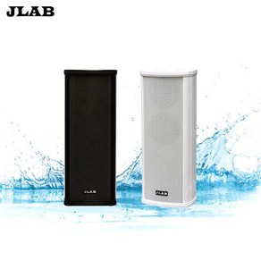 JLAB JPS-102SR 20W 컬럼스피커 1개 업소용 방수 실외 야외 루프탑 수영장 벽걸이