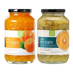 초록원 제주감귤차 +제주 청귤차 (2kg), 2kg