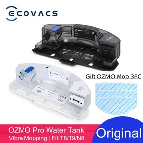 ECOVACS OZMO 프로 물탱크 진동 걸레질 키트 DEEBOT 950 920 T8 T9 N8 Po T8 T9 용 오리지널 액세서리 신제품, 2)OZMO Wash Mop 3PC, 3개