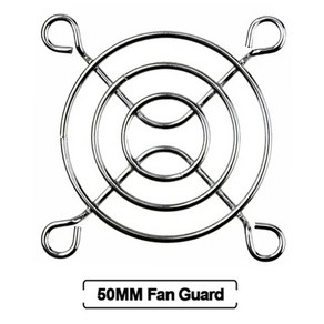 선풍기 냉각 선풍기 가드 금속 보호 커버 그릴 30mm 40mm 50mm 10 개, 03 50MM Fan Gill_01 10PCS, 없음