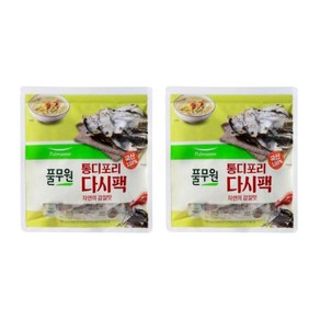 [풀무원] 통디포리 다시팩 (18gx10입)X2봉, 18g, 2개