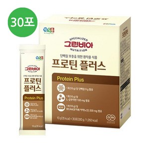 그린비아 프로틴플러스 단백질보충, 1개, 300g