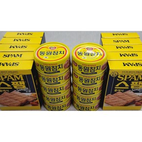 스팸클래식80g 동원EPA프리미엄참치 150g, 1세트, 2.3kg