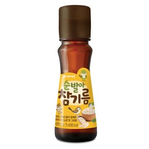 아이배냇 순 발아 참기름, 참깨, 75ml, 1개