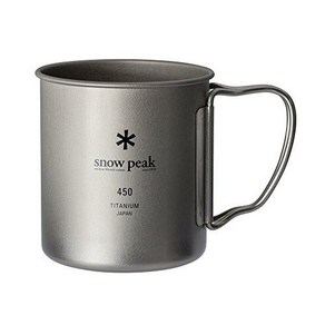 스노우피크 티타늄컵 MG-143 450ML 머그 캠핑 SnowPeak