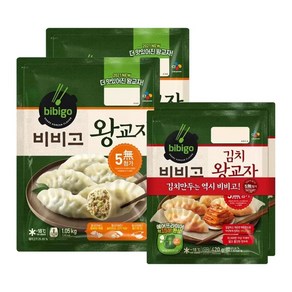 비비고 왕교자 골라담기 냉동 김치 매운 만두 간식 안주 야식, 1.05kg, 1개