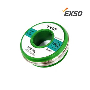 엑소 EXSO 무연납 실납 1.0mm EA22 80g 납땜 공구