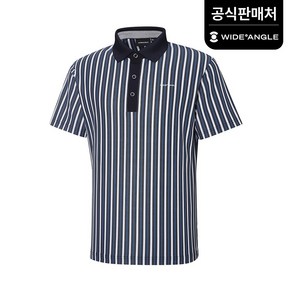 [와이드앵글 공식] [골프] 남성 CO 레트로 폴로 티셔츠 M WMM23276N4