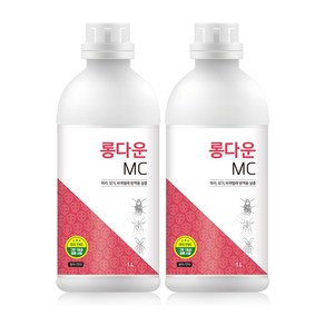 국보 롱다운MC 1L 델타메트린 살충제 모기 파리 바퀴벌레 마이크로 캡슐, 2개