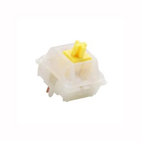 용품 Gateon milky po 스위치 yellow ed Linea Lubed Switch SMD RGB mx stem switch fo 기계식 키보드 5pin, 01 10PCS, [01] Milky yellow po, 01 10PCS, 10개