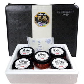 효성상회 젓갈선물세트 500g 3종세트, 1세트