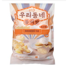 우리동네 붕어빵 10개입 팥 슈크림, 700g