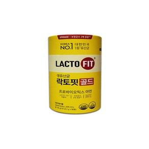 종근당건강 생유산균 락토핏골드 LACTO-5X 포뮬러, 100g, 6개