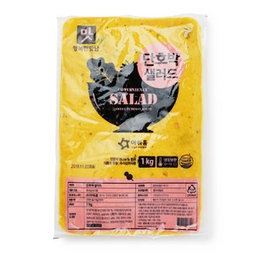 [먹깨비네] 아워홈 단호박샐러드 1kg, 1개