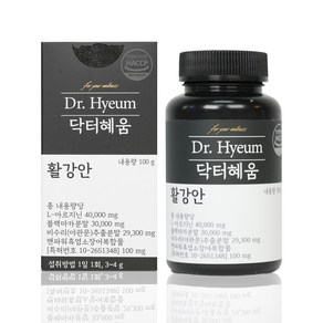 닥터혜움 활강안 1박스, 100g