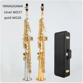 색소폰 made in Japan 소프라노 wo37 silveing gold key, 1개