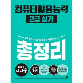 2025 시나공 컴퓨터활용능력 2급 실기 총정리 (ve.2021), 길벗