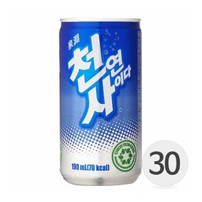 일화 천연사이다 190ml x30캔 미니캔 업소용음료, 30개