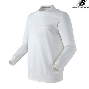 뉴발란스 NBNCB21063-IV 남녀공용 긴팔티 맨투맨 레터 로고 STANDARD FIT