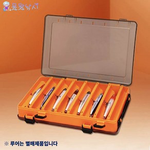 용왕낚시 에기케이스 쭈꾸미 에기박스 루어태클박스 양면 10슬롯 14슬롯 24슬롯타입 멀티박스 낚시소품보관함, 1개