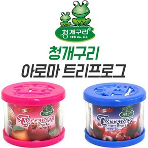 청개구리 아로마 트리프로그 방향제 80g, 1개