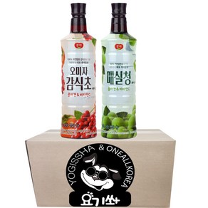 [요기쏴] 광야식품 오미자 감식초 베이스 970ml 매실청 베이스 970ml