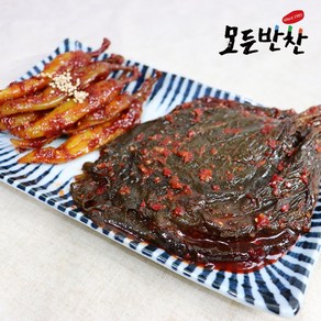 [모든반찬] 깻잎무침 2kg+고추무침 2kg 반찬세트, 2개, 2kg