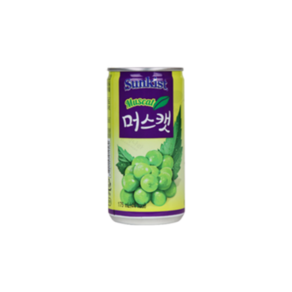 음료수 미니캔 썬키스트 머스캣 175ml 30캔