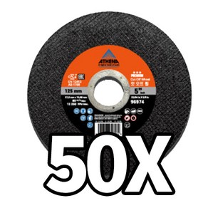 아테나 100MM 그라인더날 50개묶음 커팅휠, 1개