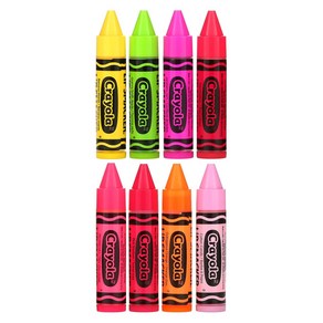 립스매커 Crayola 립밤 파티 팩 8개입 팩당 4.0g(0.14oz)