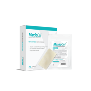 맥시오셀 키토산 상처 드레싱 5cm x 10cm 1box(10장) maxiocel [욕창 당뇨발 화상 치료], 10개, 10개입