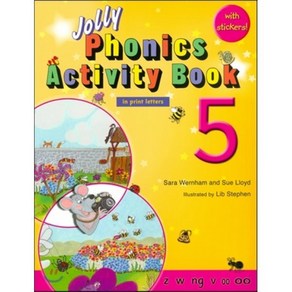 Jolly Phonics Activity Book 5 (in print letters)