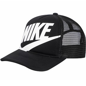 나이키 주니어 모자 Structured Trucker Cap 블랙-화이트 NIKE 로고