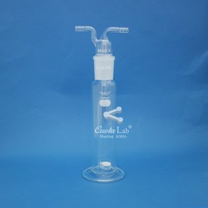 상향식 휠타부착형 가스 세척병 Bottle Gas washing With fitted disc 실험 과학용품, CUOB0138-100