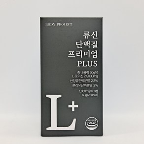 지에스바이오 바디프로젝트 류신 프리미엄 1000mg x 60정 /GV, 1개