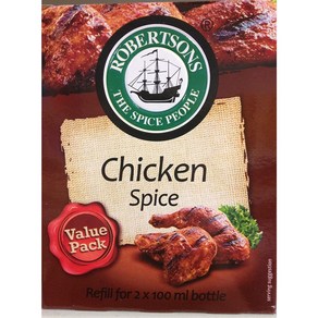 Robetsons Chicken Spice 168g Refill 로버트슨 치킨 스파이스 168g 리필, 1개