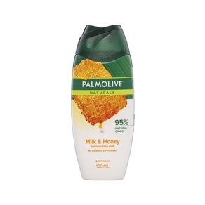 Palmolive 팜올리브 여행용 밀크 앤 허니 바디워시 100ml Milk Honey Body Wash, 1개