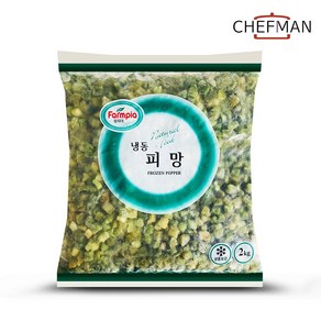 팜피아 냉동 청피망 다이스 2kg, 1개