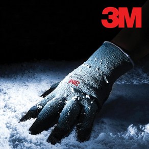 3M 기모 장갑 겨울용 컴포트그립 리얼터치 겨울 혹한기 방한 스마트폰 코팅 안전 작업 10개