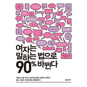 여자는 말하는 법으로 90% 바뀐다:지금의 나를 바꾸고 싶다면 말하는 법부터 바꿔라!, 이아소, 후쿠다 다케시