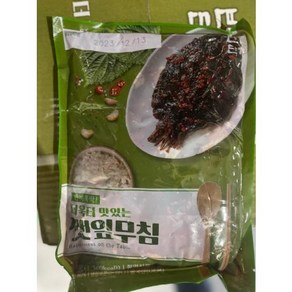 양념깻잎지무침 반찬단지 냉장 1Kg, 1개